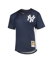 Men's Derek Jeter New York Yankees Mitchell & Ness Navy 2009 Authentic Batting Practice Jersey - Pro Jersey Sports