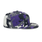 Men's Minnesota Vikings New Era Camo 2022 NFL Training Camp Official 9FIFTY Snapback Adjustable Hat - Pro Jersey Sports