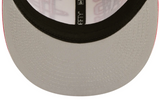 Houston Rockets New Era 2022 NBA Draft 9FIFTY Snapback Adjustable Hat - Cream/Red - Pro Jersey Sports