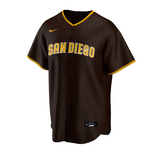 Nike Men's Replica San Diego Padres Fernando Tatis Jr. Cool Base Brown Jersey - Pro Jersey Sports