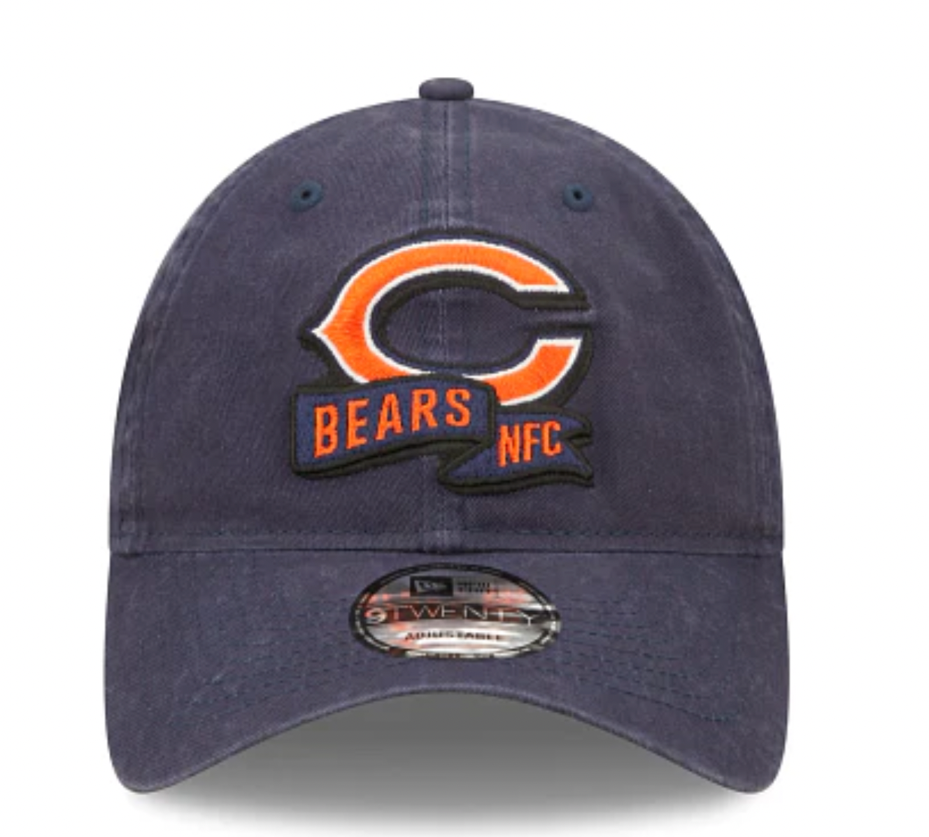 Chicago Bears 2022 Sideline Primary Logo 9TWENTY Adjustable Hat