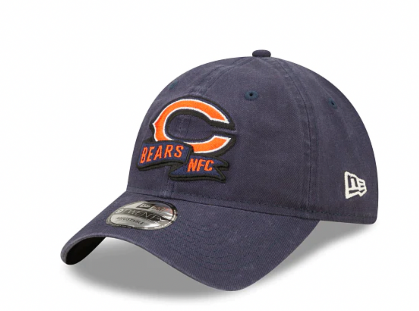 Chicago Bears 2022 Sideline Primary Logo 9TWENTY Adjustable Hat
