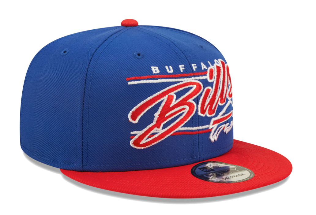Buffalo Bills New Era Team Script 2 Tone 9FIFTY Snapback Hat