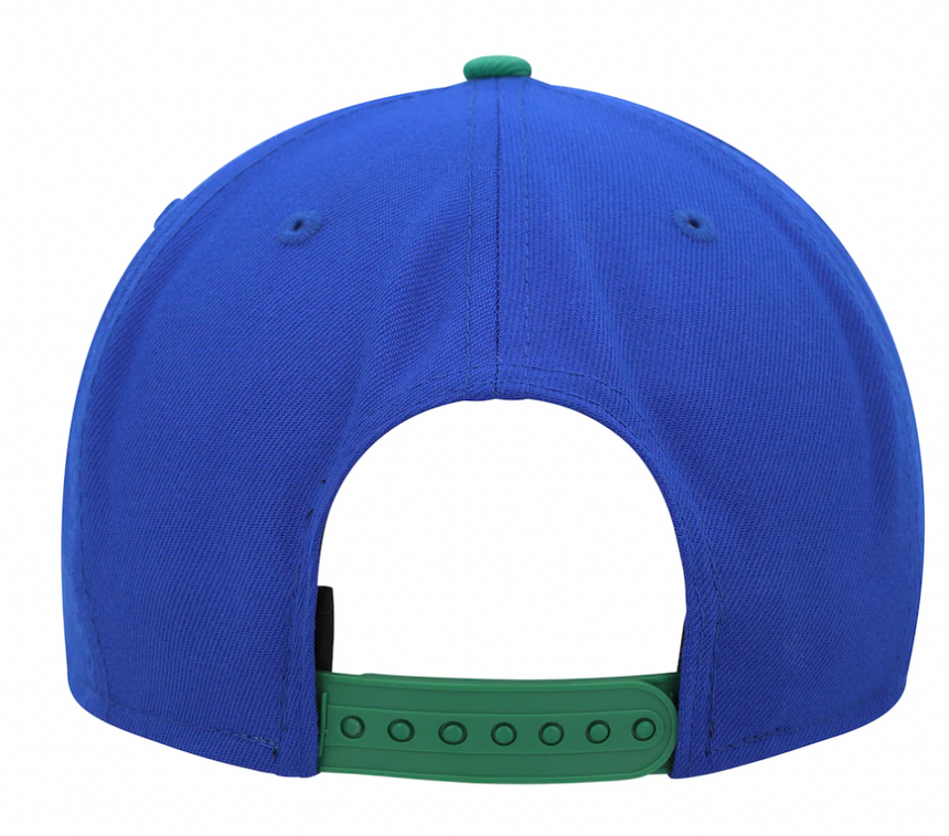 Seattle Seahawks Retro New Era Team Script 2 Tone 9FIFTY Snapback Hat - Pro Jersey Sports
