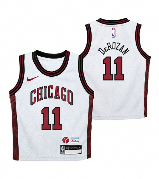 Toddler DeMar DeRozan Chicago Bulls 2022-23 City Edition Nike Replica Jersey