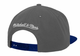 Men's New Jersey Nets Basic Core HWC 2 Tone Gray/Royal Mitchell & Ness Snapback Hat - Pro Jersey Sports