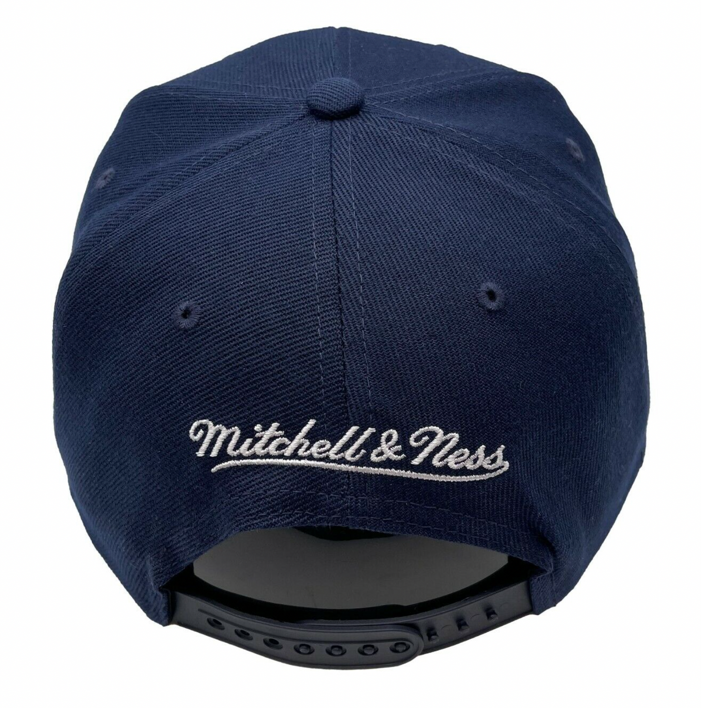 Men's Dallas Mavericks NBA Core Basic Navy 2 Tone Mitchell & Ness Snapback Hat