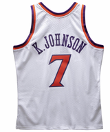 Men's Mitchell & Ness Kevin Johnson White Phoenix Suns 1989-90 Hardwood Classics Swingman Jersey - Pro Jersey Sports
