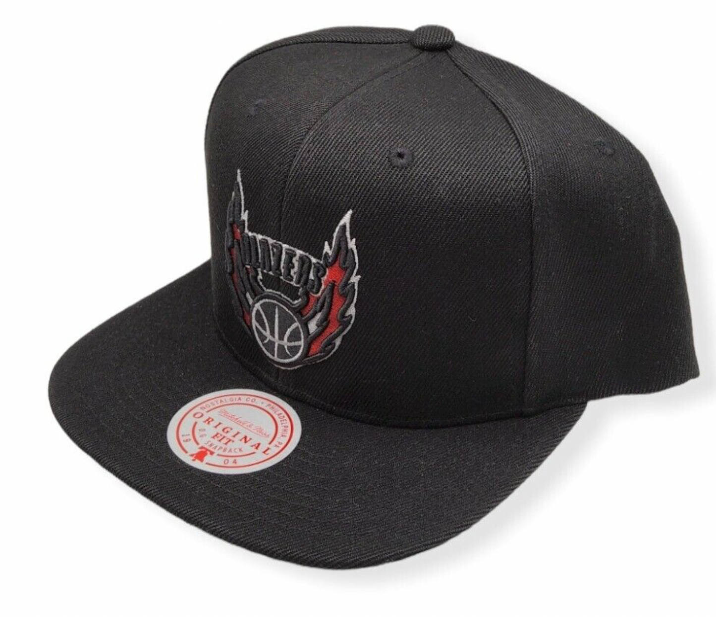 Men's Portland Trail Blazers Core Basic Black Mitchell & Ness Snapback Hat