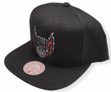 Men's Portland Trail Blazers Core Basic Black Mitchell & Ness Snapback Hat - Pro Jersey Sports