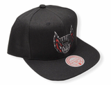 Men's Portland Trail Blazers Core Basic Black Mitchell & Ness Snapback Hat - Pro Jersey Sports