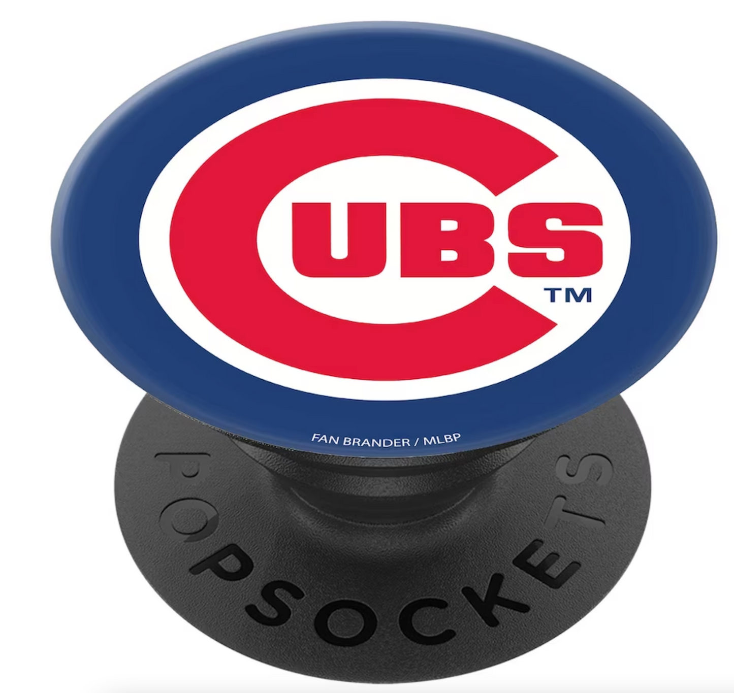 Chicago Cubs PopSockets Black Team Design PopGrip
