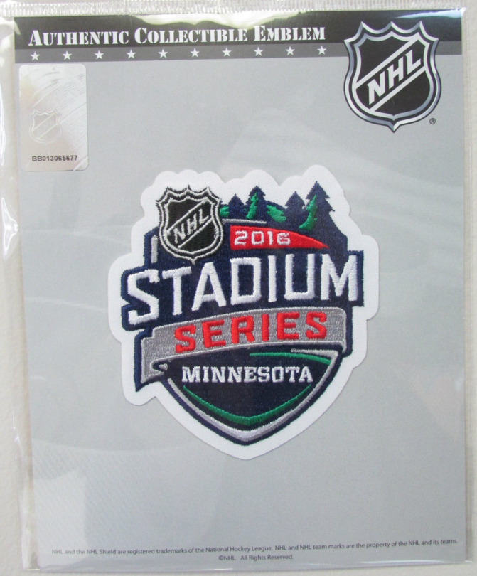 2016 NHL Stadium Series Logo Patch (Minnesota) - Pro Jersey Sports - 2