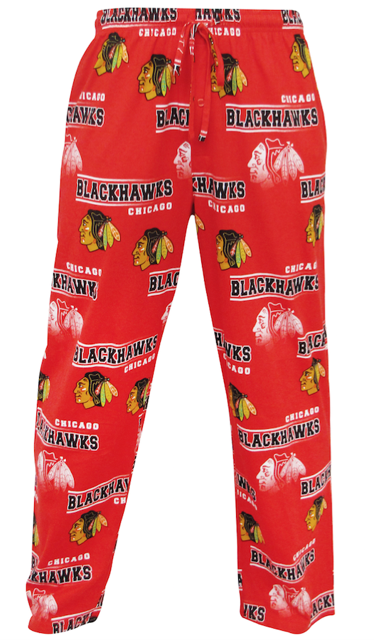 Chicago Blackhawks Fusion Printed Knit Pajama Pants - Pro Jersey Sports