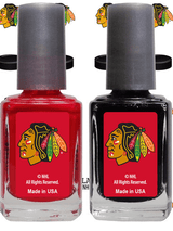 CHICAGO BLACKHAWKS NAIL POLISH - Pro Jersey Sports