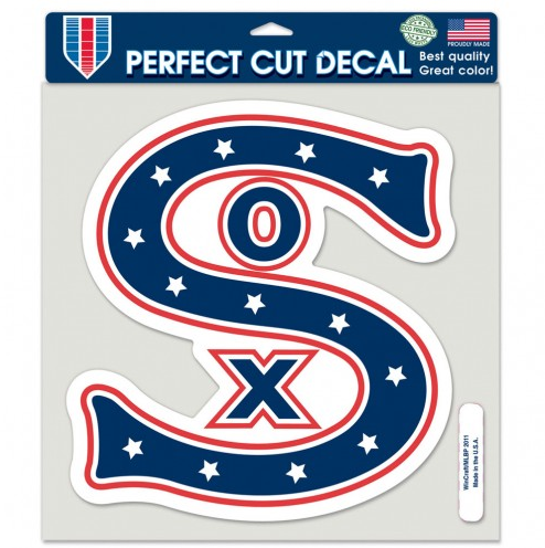 Chicago White Sox 1917 Logo 8X8 Die Cut Decal By Wincraft - Pro Jersey Sports