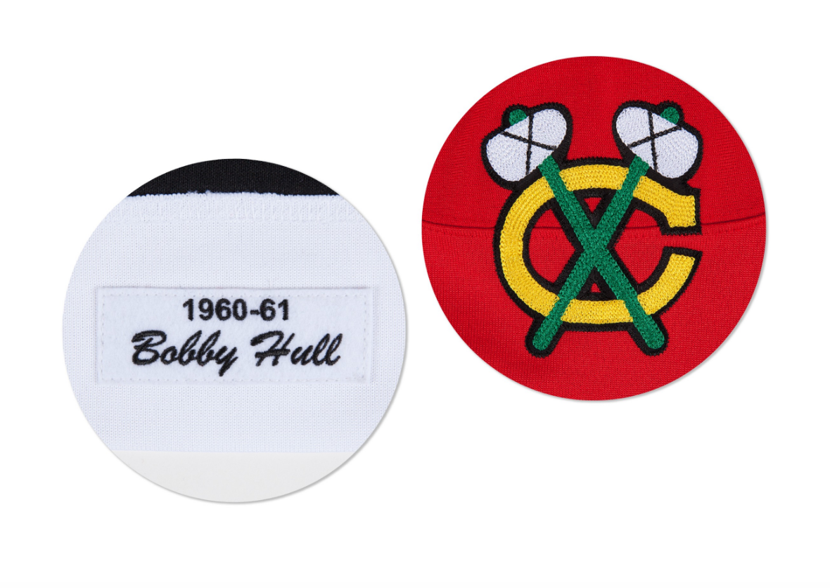 Bobby Hull Chicago Blackhawks 1960-61 Authentic Jersey By Mitchell & Ness - Pro Jersey Sports - 4