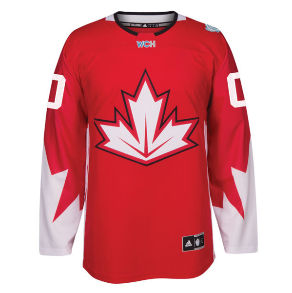 Men's Duncan Keith Canada Hockey Adidas Red 2016 World Cup of Hockey Player Jersey