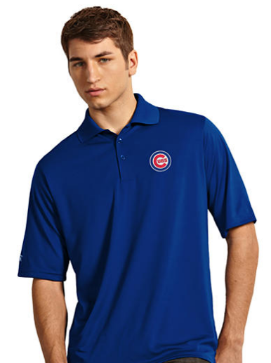 Antigua Chicago Cubs Exceed Polo - Pro Jersey Sports