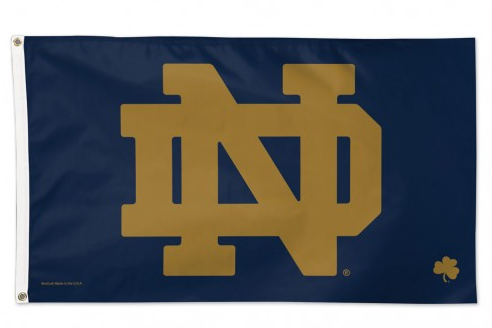 Notre Dame Fighting Irish Deluxe 3x5 Flag By Wincraft - Pro Jersey Sports