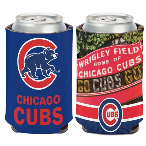 Chicago Cubs Can Cooler 12 oz. Wrigley Field - Pro Jersey Sports