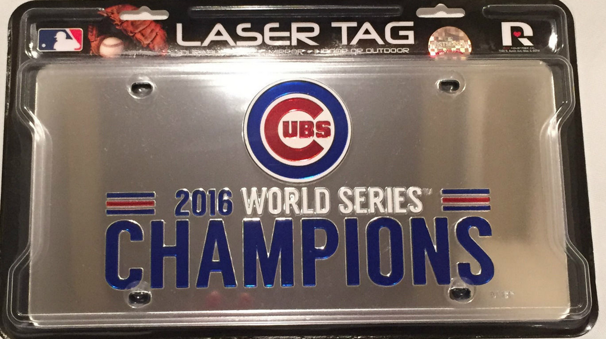 Chicago Cubs 2016 World Series Champions Laser Tag, Rico - Pro Jersey Sports - 1