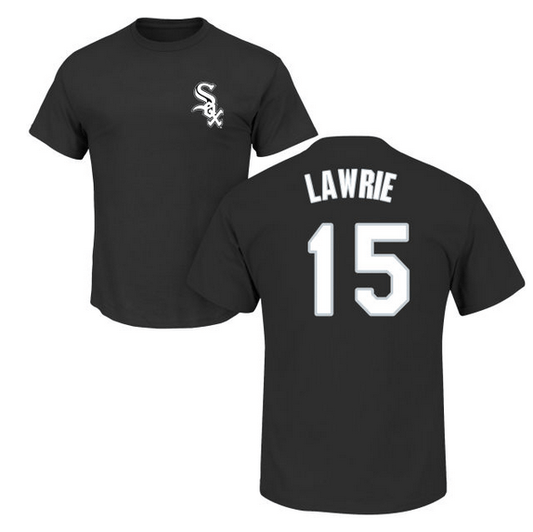 Men's Brett Lawrie Chicago White Sox Majestic Name & Number T-Shirt - Pro Jersey Sports