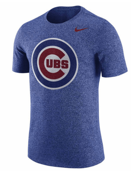Men's Chicago Cubs Nike Heathered Royal Marled T-Shirt - Pro Jersey Sports