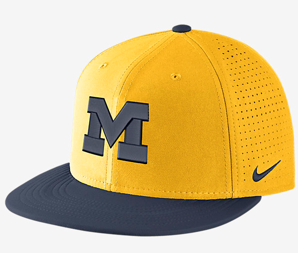 Michigan Wolverines DF Vapor Snap Adjustable Hat By Nike