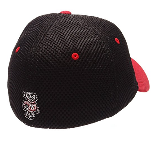 NCAA Wisconsin Badgers Kickoff Flex Fit Hat By Zephyr