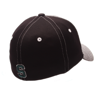 Michigan State Spartans Zephyr Graphite Two Tone Stretch Fit Hat