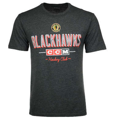 Chicago Blackhawks CCM NHL Men's CCM Attacking Zone T-Shirt