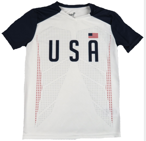 Men's Team USA Federation Soccer Jersey Shirt Performance Tee