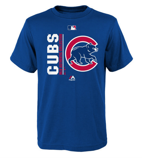 Toddler Chicago Cubs Majestic Royal Authentic Collection Team Icon T-Shirt - Pro Jersey Sports