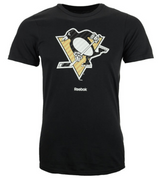Pittsburgh Penguins Carbon Primary Logo Tee - Pro Jersey Sports