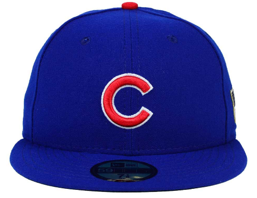 Chicago Cubs American Flag Side Patch 59Fifty Fitted Cap