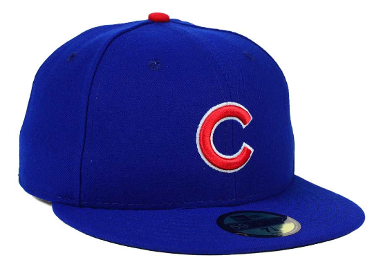 Chicago Cubs American Flag Side Patch 59Fifty Fitted Cap