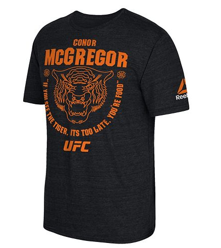 Men's Conor McGregor Reebok UFC Tiger Shirt By Reebok