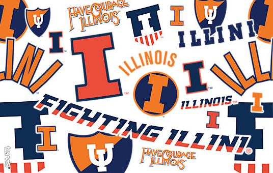 Illinois Fighting Illini All Over Print 16 oz. Tervis Tumbler