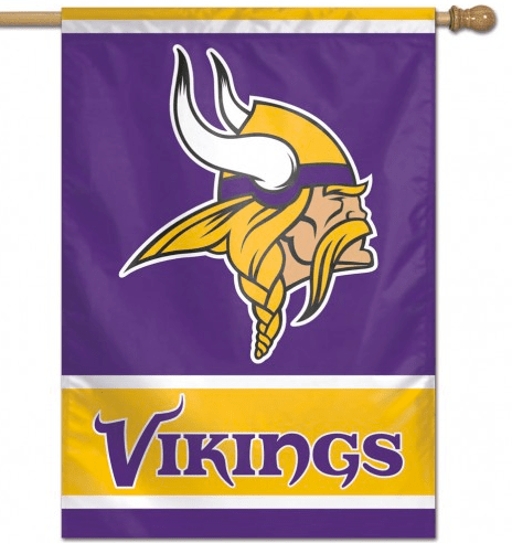 Minnesota Vikings 28X40 Vertical Flag By Wincraft - Pro Jersey Sports