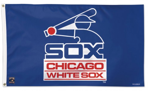 Chicago White Sox Batterman Deluxe 3X5 Flag With Grommets