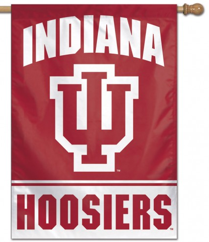 Indiana Hoosiers Vertical Flag 28x40