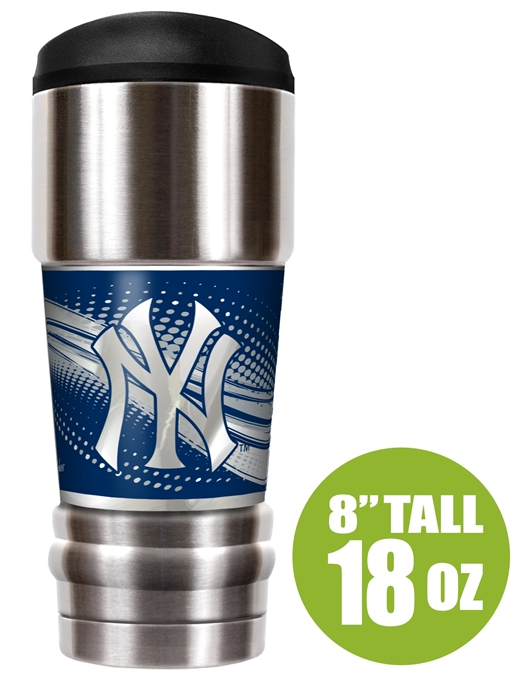 New York Yankees “The MVP" 18 oz Vacuum Insulated Stainless Steel Tumbler