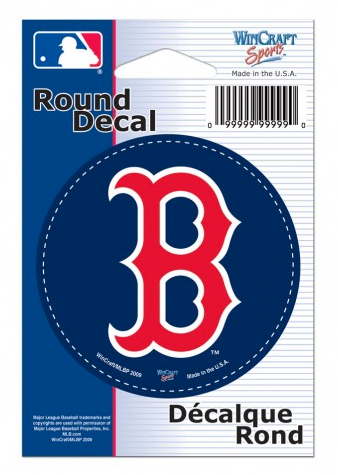 Boston Red Sox 3 Inch Round Decal By Wincraft