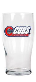 Chicago Cubs 20Oz Pub Glass