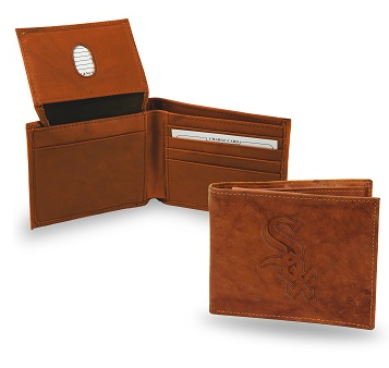 Chicago White Sox Brown Leather Bi-Fold Wallet