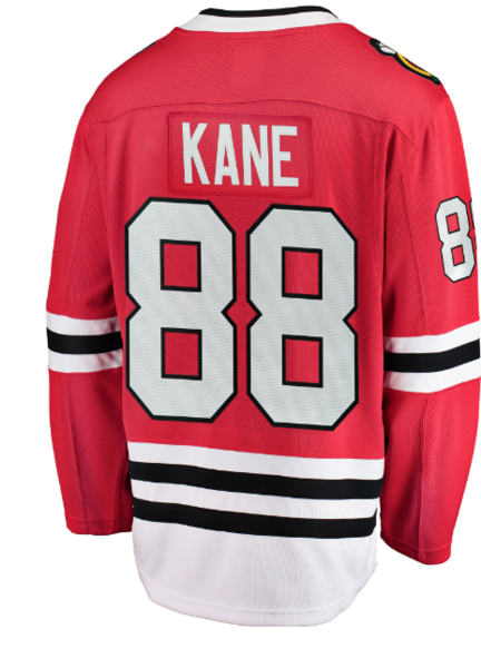 Men's Patrick Kane Chicago Blackhawks Fanatics Branded Red Home Breakaway Jersey