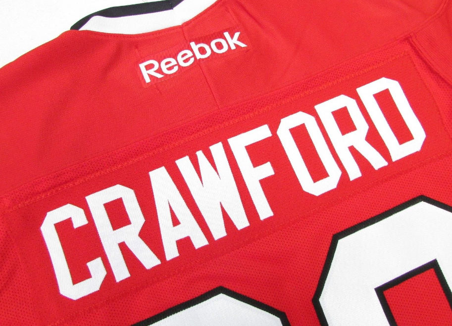 Corey Crawford Rockford Icehogs Premier Replica Red Jersey