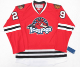 Corey Crawford Rockford Icehogs Premier Replica Red Jersey - Pro Jersey Sports