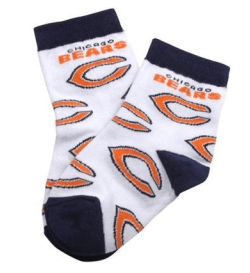 Chicago Bears Child Size All Over Logo Socks - Pro Jersey Sports